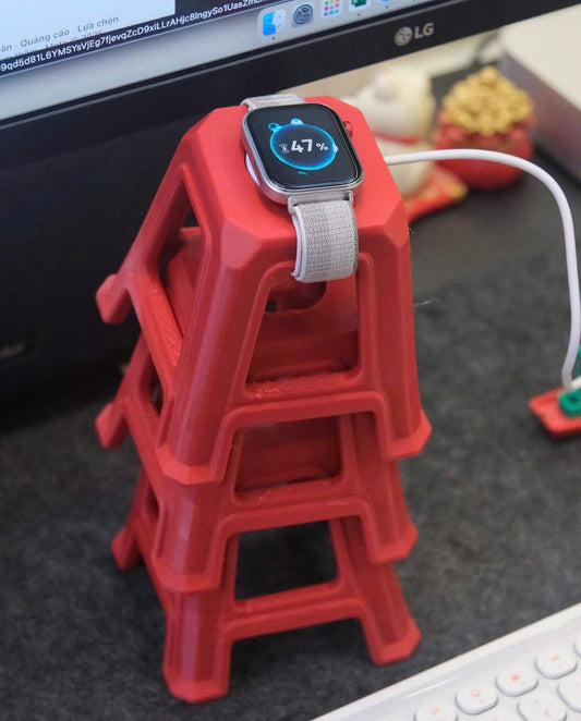 Ghế Siêu Nhân Đỏ Sạc Apple Watch